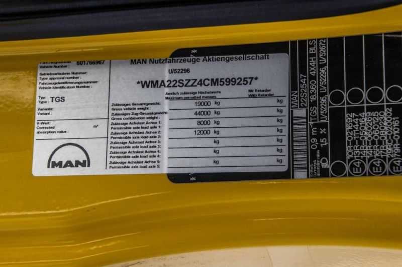 Вантажний автомобіль MAN TGS 18.360 BLS-4X4H+SEMI MIXER 10M3