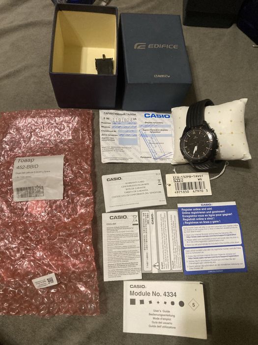 Часы Casio Edifice