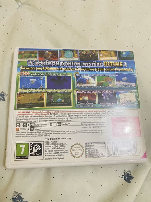 3ds Pokemon donjon mystere como novo