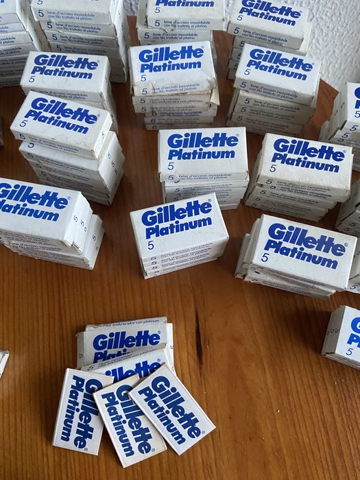 Laminas de barbear  Gillette vintage já