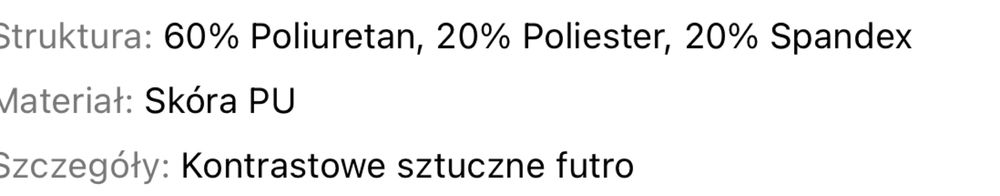 Gorset damski pantrka skóra mega