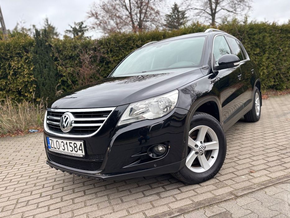 Volkswagen Tiguan 2.0 TDI 140 Km 4 Motion Skóra DSG Navi Kamera Park Assist