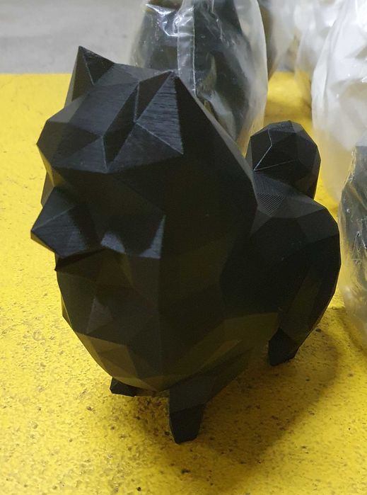Zwergspitz ou Lulu da Pomerânia em 3D