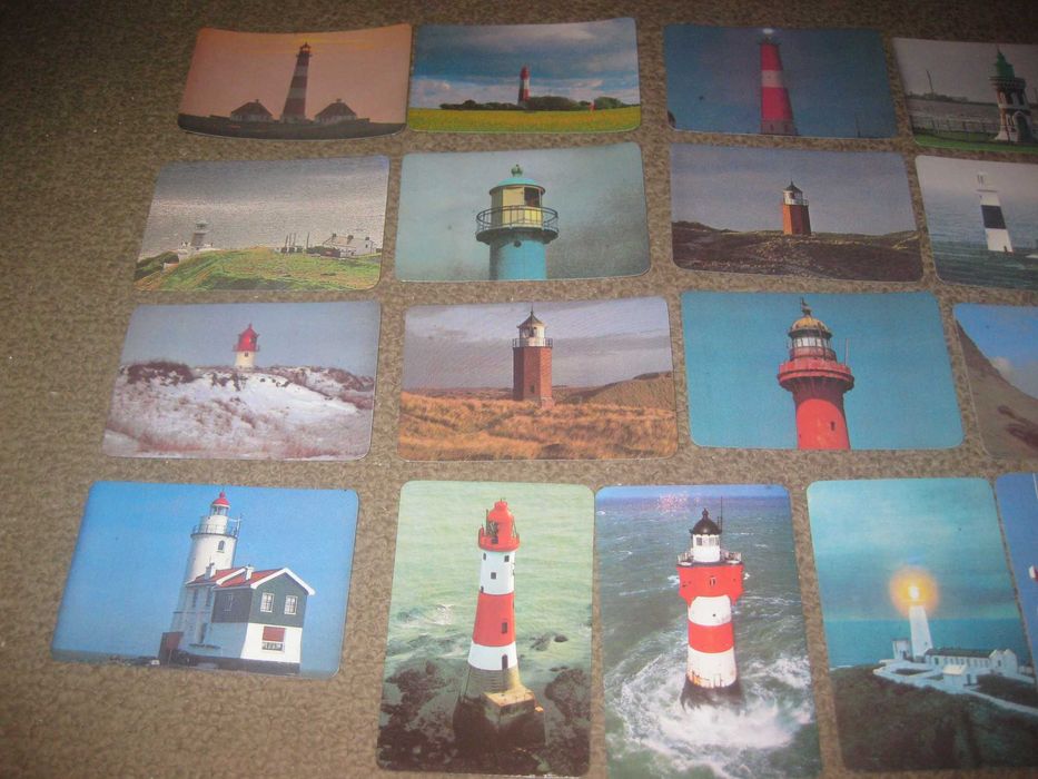 24 Calendários de "Faróis" Colecção Completa! Rara!