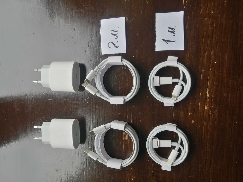 швидка зарядка iPhone iPad iWatch 1:1 lightnig USB-C TypC USB 30pin 1м