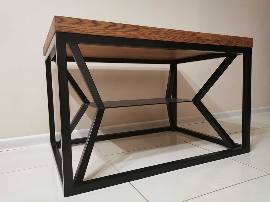 Stolik kawowy LOFT INDUSTRIAL stolik metalowy ława meble LOFT
