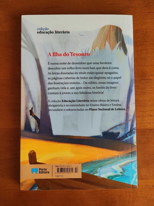 Livros "A ilha do Tesouro" e "Carta a el Rei D.Manuel ... do Brasil"