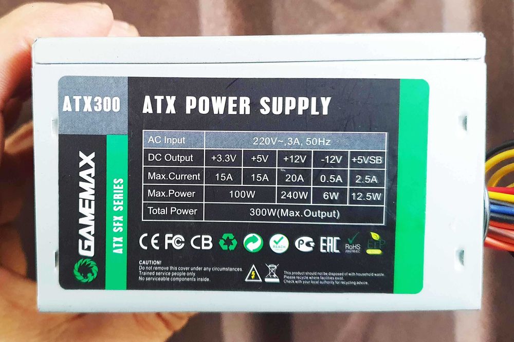 блок 12в 20ампер 5в 15а 3.3в 15а для різних цілий для автомаг. п.к.