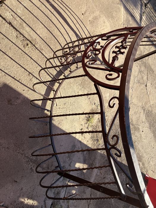 Balustrada ogrodzenie balkonowe metalowa ciężka