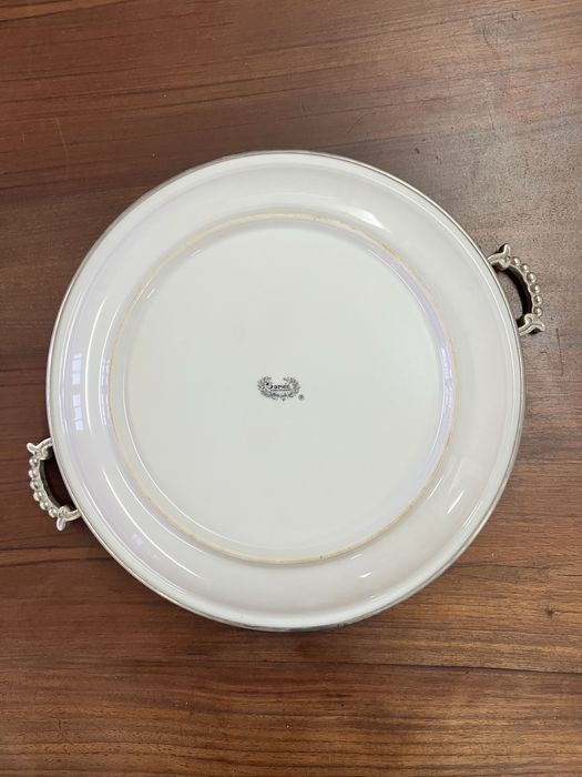 Saladeira de porcelana francesa