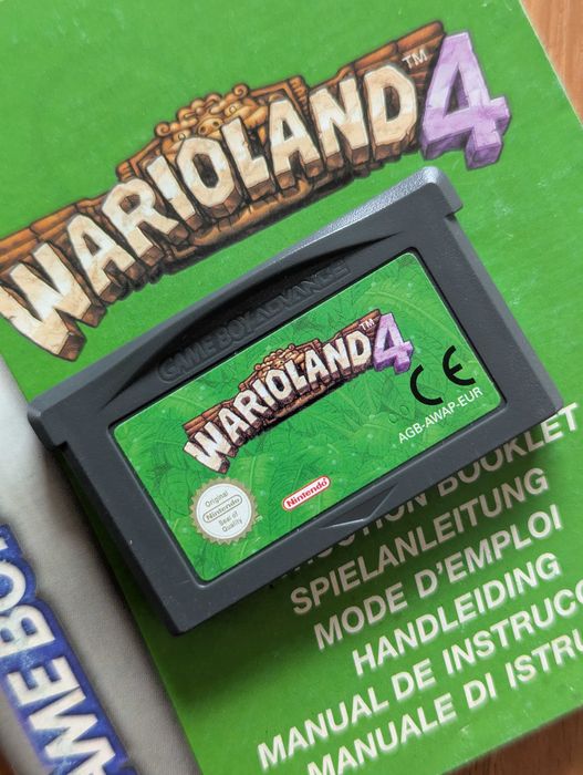 Wario Land 4 GBA Game Boy Advance