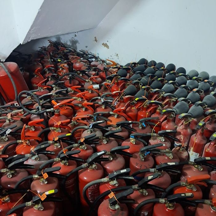 Extintores formação/ sucata