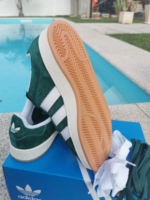 Adidas Campus 00s Dark Green Cloud White Dispo.:42 2/3, 43 1/3