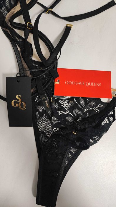 Komplet bielizny ALEXA marki God Save Queens - rozmiar XS