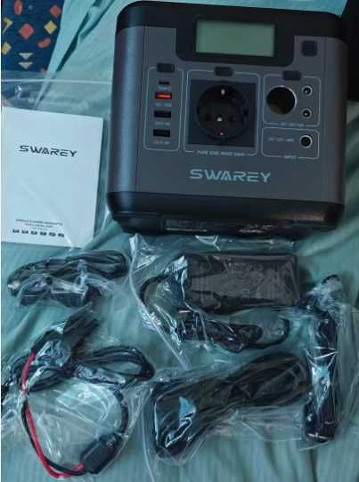Przenośna Stacja Zasilania SWAREY 518Wh – 500W AC