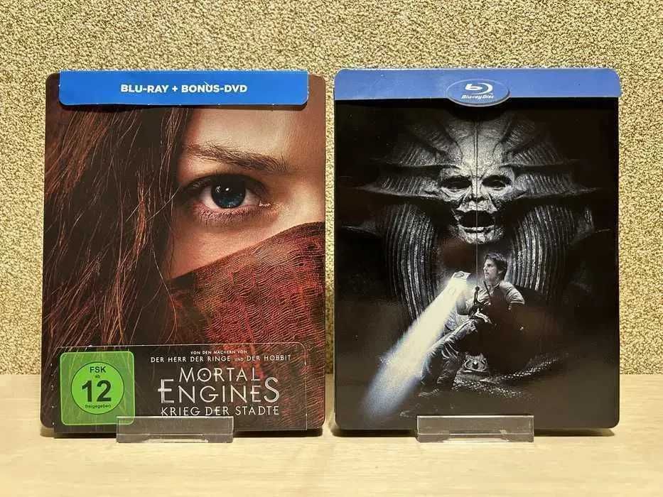 Steelbook Blu-ray Годзилла 1-2/ Кинг Конг/ Небоскрёб/ Мумия