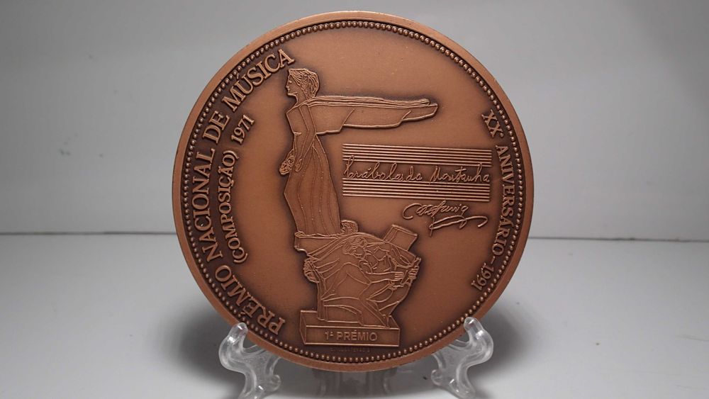 Medalha em Cobre de Manuel Faria