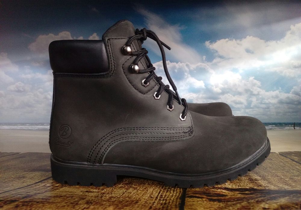 Оригінал нові чоловічі всесезонні шкіряні черевики Brandit