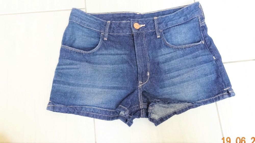 Jak NOWE jeansowe spodenki H&M 140 158 na 12-13lat Denim