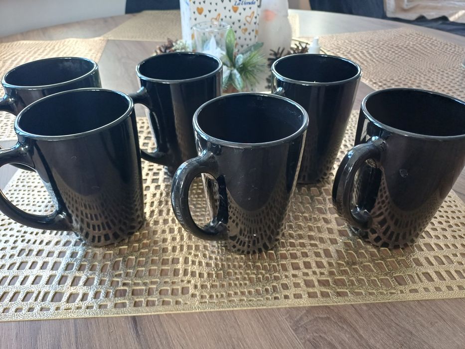 Kubki zestaw Luminarc Czarne