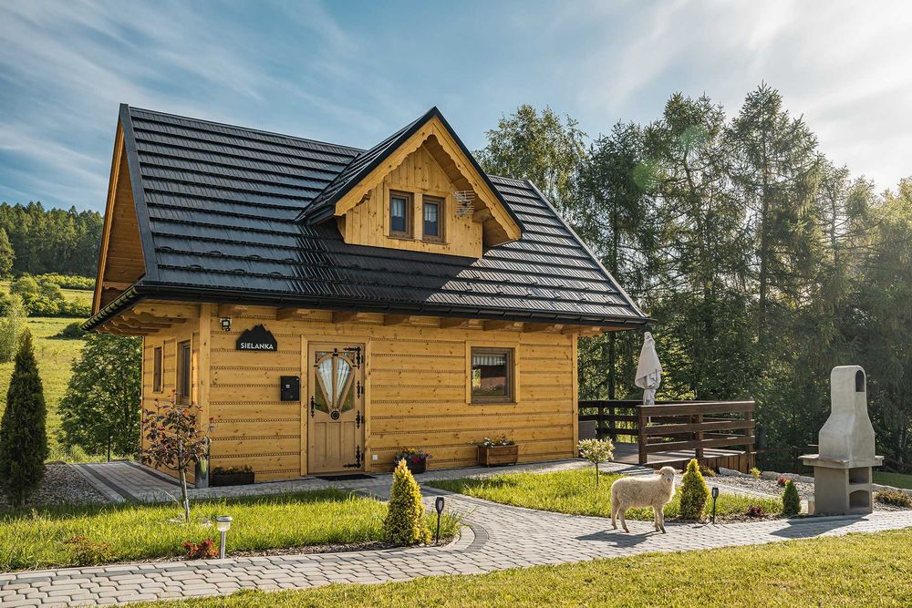 Domek domki noclegi górach Kluszkowce Pieniny Czorsztyn balia sauna