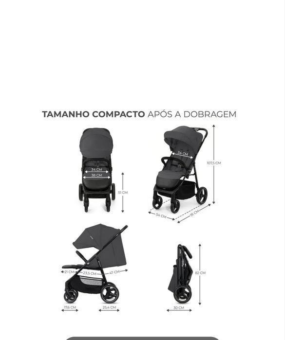 Carrinho de Passeio até 25Kg