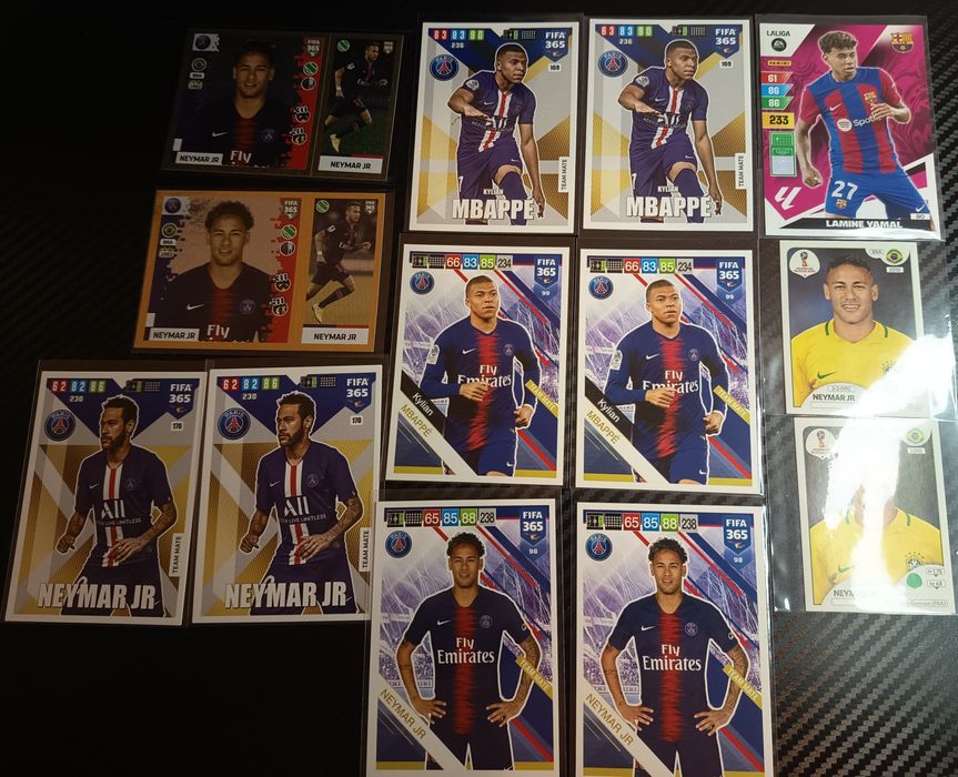 Cromos Neymar/mbappe/yamal