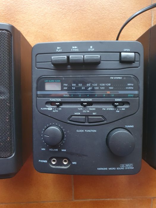 Aparelhagem, leitor cassetes