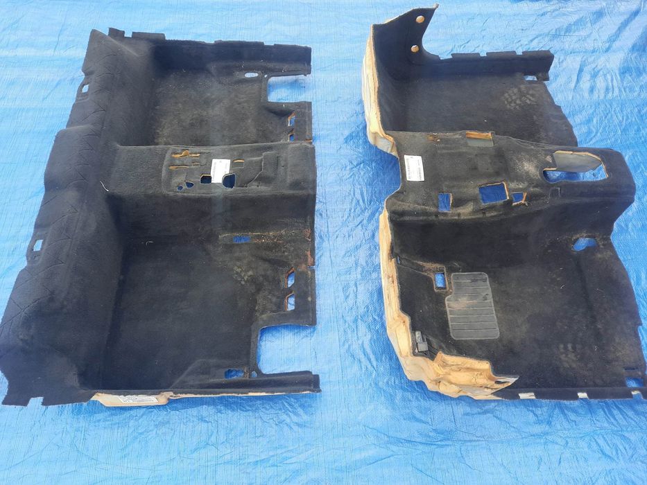 Dywany Wnętrza Komplet BMW E60 E61 Czarne Europa
