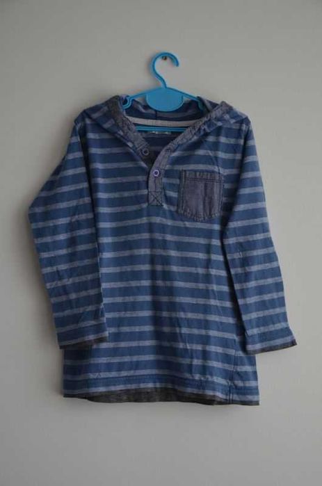 Zara bluza dres dresowa chłopięca jak nowa zestaw 128