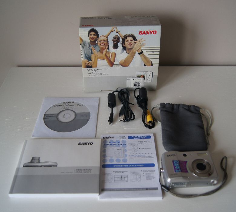 Máquina Fotográfica Digital Sanyo VPC-5700