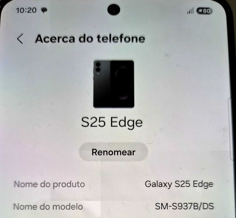 Samsung S25 Edge 12GB/256GB