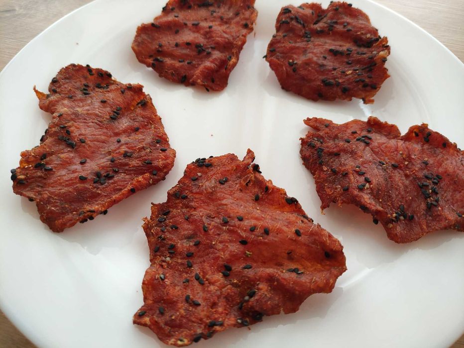 Chipsy mięśnie "Jerky"  smak Jack Daniel's