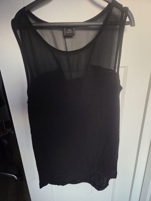 Top Zara czarny S