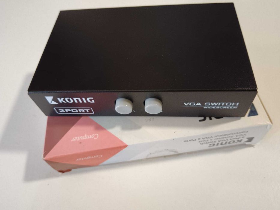 Konig 2 Port VGA Computer Screen Switch453536063654481921