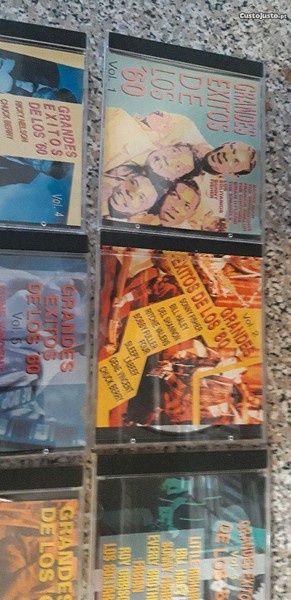 Conjunto de 10 Cds Colecção Grandes Êxitos de Los 60
Colecção Completa