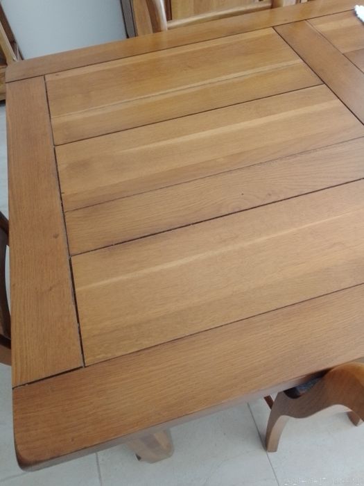 Mesa em cerejeira mais 8 cadeiras