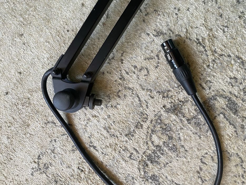 L&M Suporte microfone braço para secretária