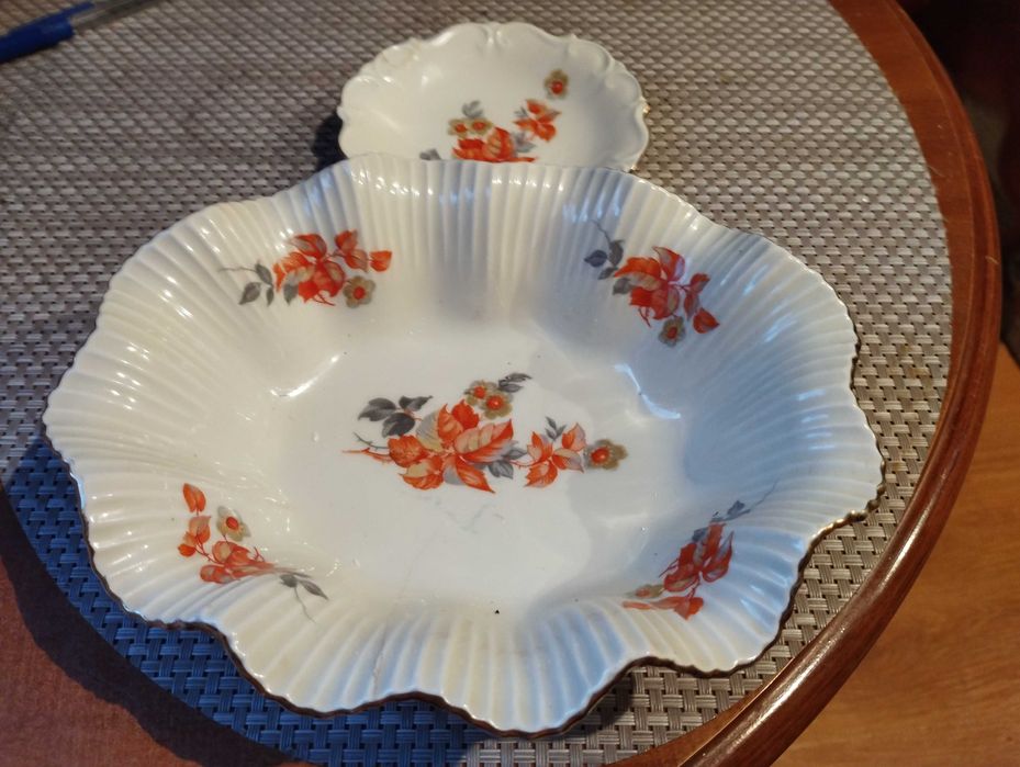 Talerzyki porcelanowe TIEFENFURT PAROWA.