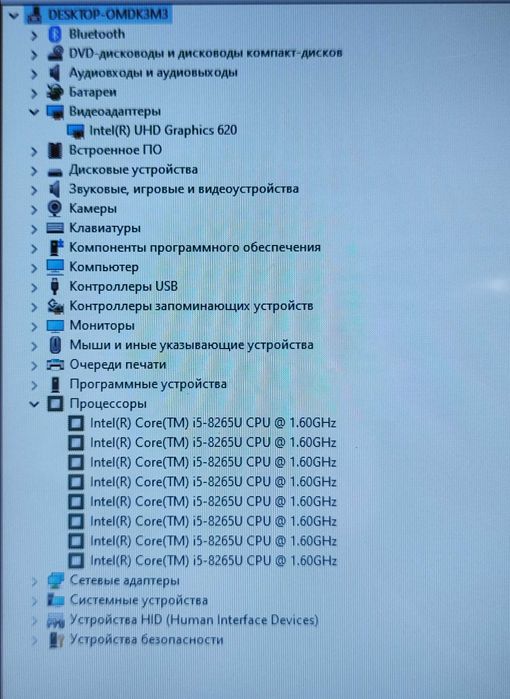 Ноутбук HP 17-BY1033DX 17,3 Core i5-8265U/16Gb/SSD 256Gb/Web