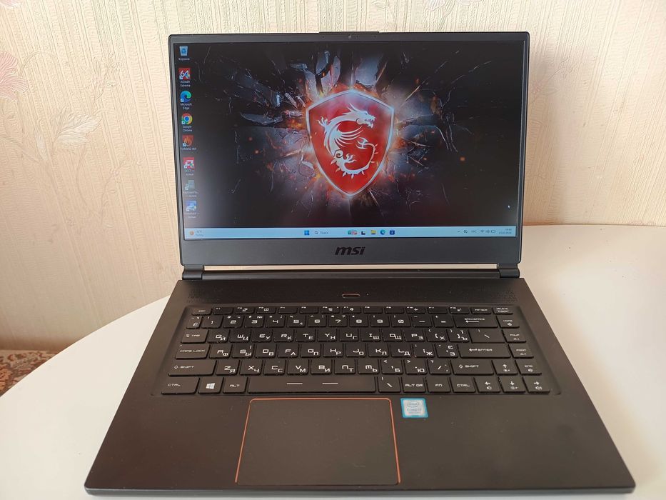 MSI GS65 Stealth Thin 8RE i7-8750H 16GB NVIDIA GTX 1060 6Gb SSD512Gb