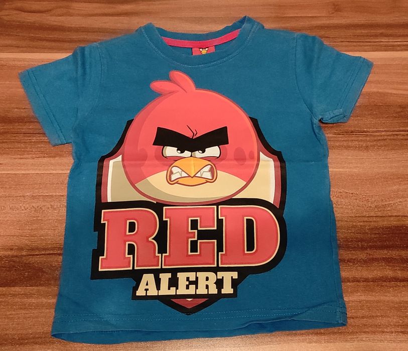 Koszulka, bluzka, Angry Birds, r. 110
