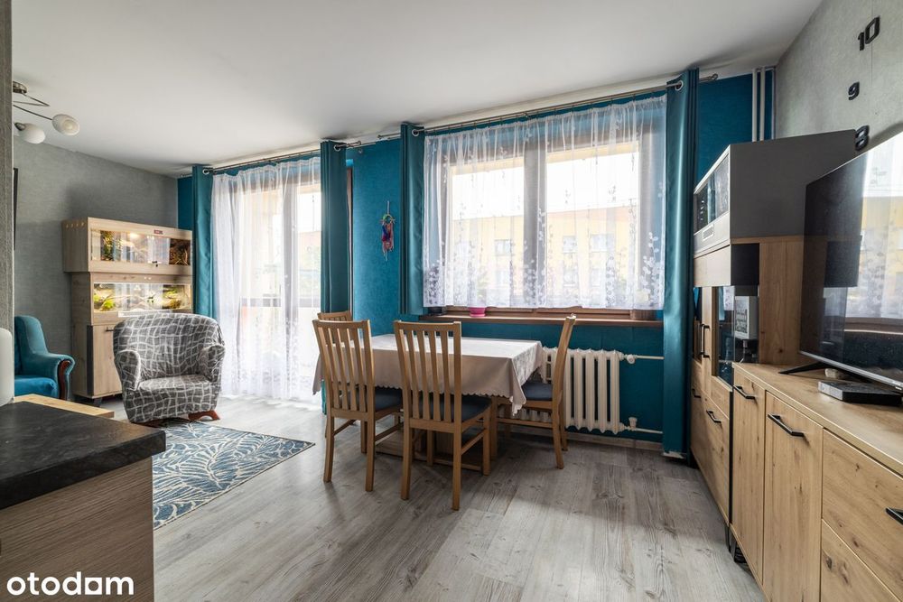 4 pokoje | 63,3 m² | duży balkon | gotowe do zamieszkania