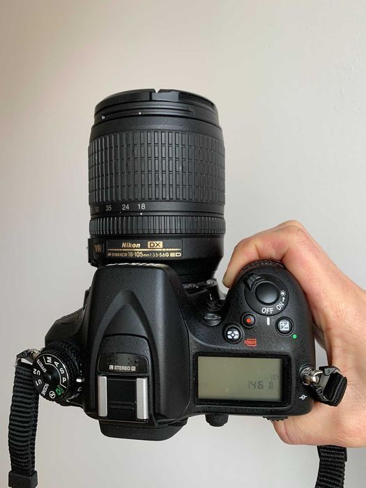 Фотоапарат Nikon D7100 18-105 VR Kit Пробіг 10 500 Стан НОВИЙ