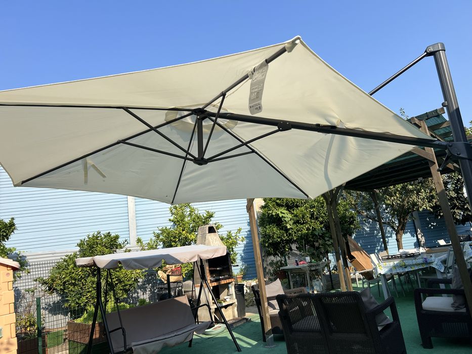 Guarda sol naterial azul