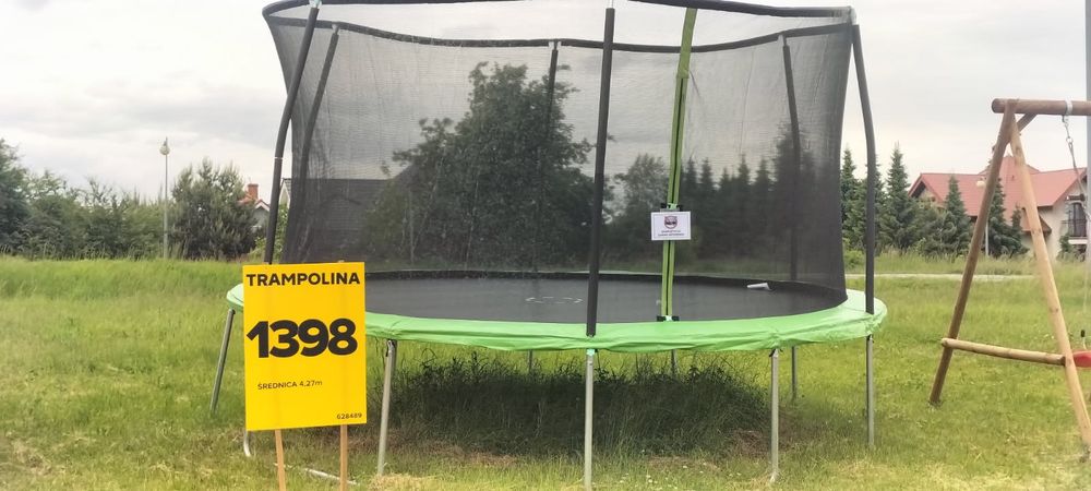 Trampolina 4.27m średnicy