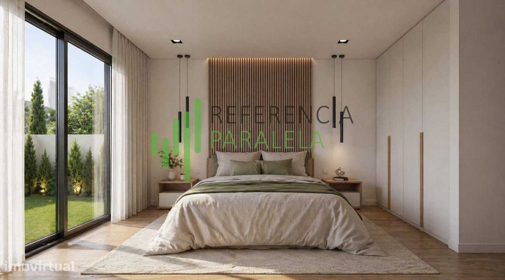 Apartamento T1 Com Jardim Privado E Garagem — Palmeira De Faro E Curvos, Braga