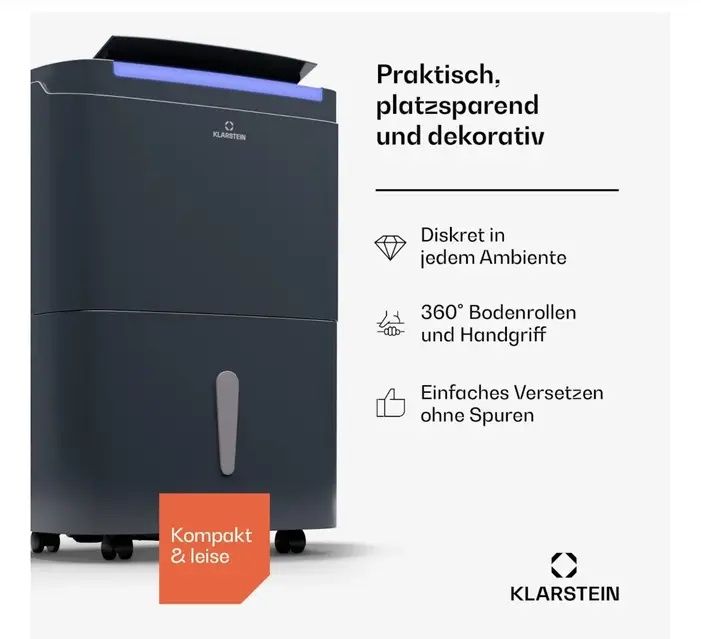 Осушувач повітря/ Осушитель воздуха Klarstein