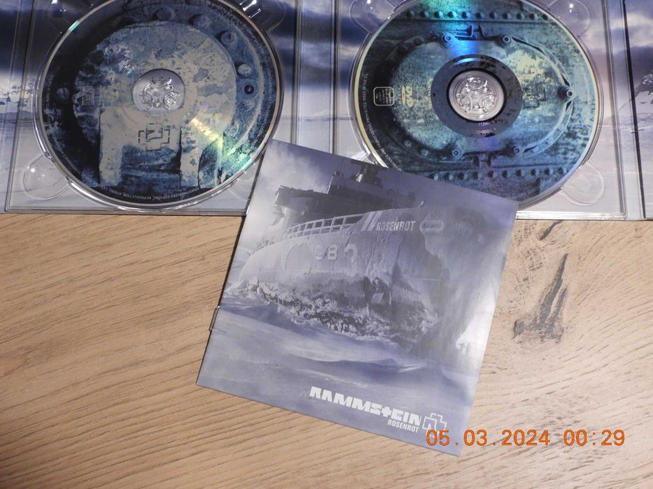RAMMSTEIN - Rosenrot - Limited Edition - (CD+DVD) Brodnica • OLX.pl