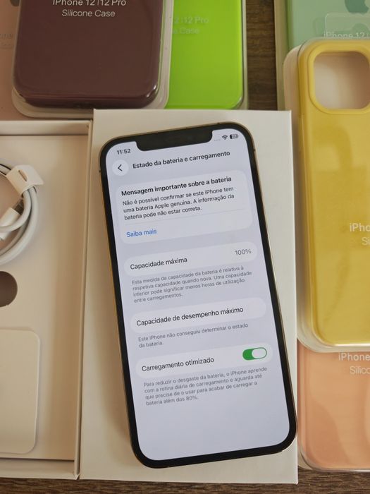 iPhone 12 Pro 6.1" 128GB Gold Aceito Reto